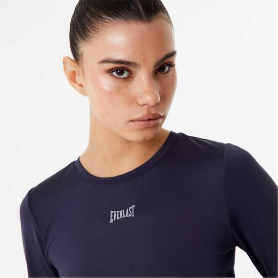 Ruched Performance Long Sleeve T-Shirt Womens Ruched Performance Long Sleeve T-Shirt Womens