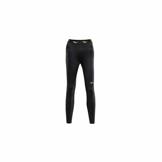 Everlast Leonard Leggings Womens Черно/Злато Дамски клинове за фитнес
