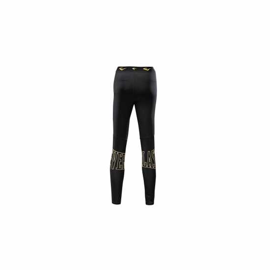 Everlast Leonard Leggings Womens Черно/Злато Дамски клинове за фитнес