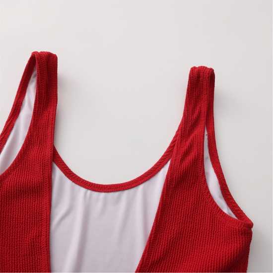 Soulcal Bodysuit Womens Червено Бикини танкини шорти