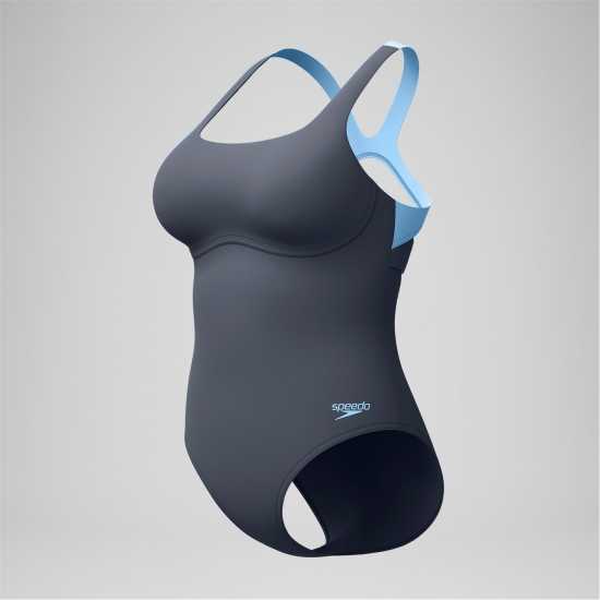 Дамски бански Speedo Flxb Ss Bibra Ld54 Speedo Flxb Ss Bibra Ld54 Дамски бански
