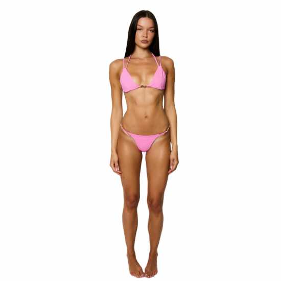 Дамски бански Honeyz Bikini Set Womens Розово Honeyz Bikini Set Womens Розово Дамски бански