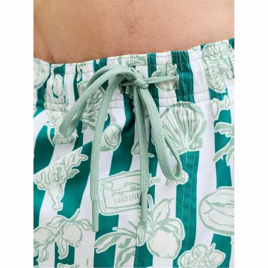 Jack And Jones Jack Novelty Aop Swi Sn63 Granite Green Jack And Jones Jack Novelty Aop Swi Sn63 Granite Green
