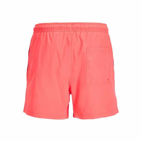 Jack And Jones Men's Swim Shorts Hot Coral 