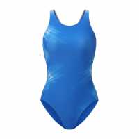 Slazenger Muscle-Back Suit With Strobe Print Womens  