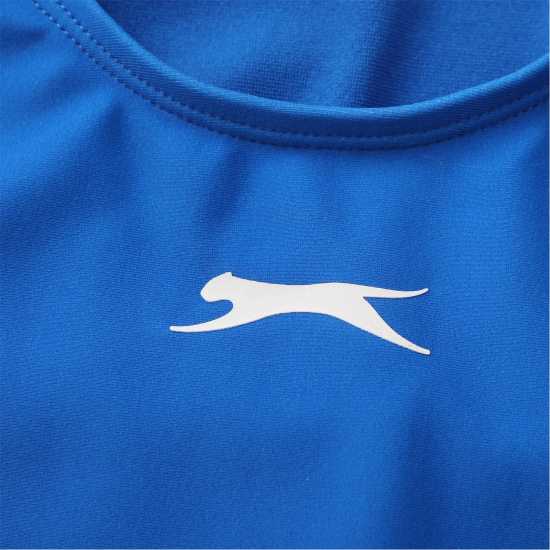 Slazenger Muscle-Back Suit With Strobe Print Womens  