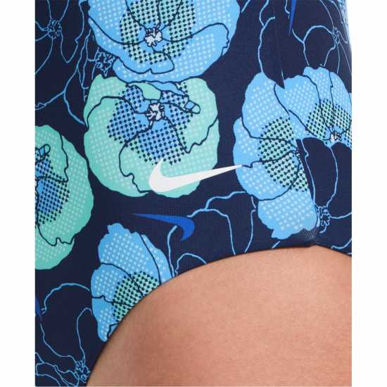 Nike Poppy Floral Womens V-Neck One Piece Nike Poppy Floral Womens V-Neck One Piece