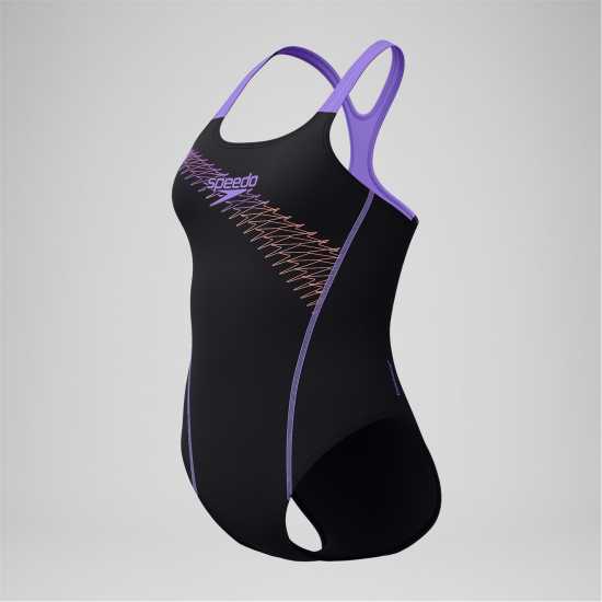 Дамски бански Speedo Medley Suit Ld54 Speedo Medley Suit Ld54 Дамски бански