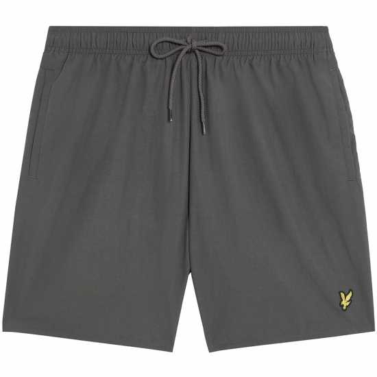 Lyle And Scott Men's Plain Swim Shorts Гънметал 