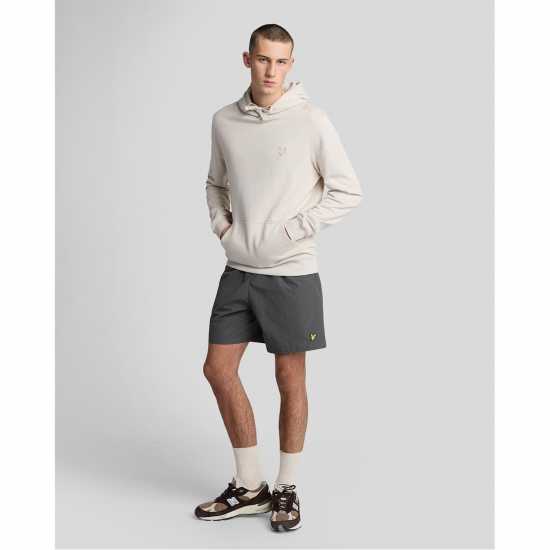 Lyle And Scott Men's Plain Swim Shorts Гънметал 