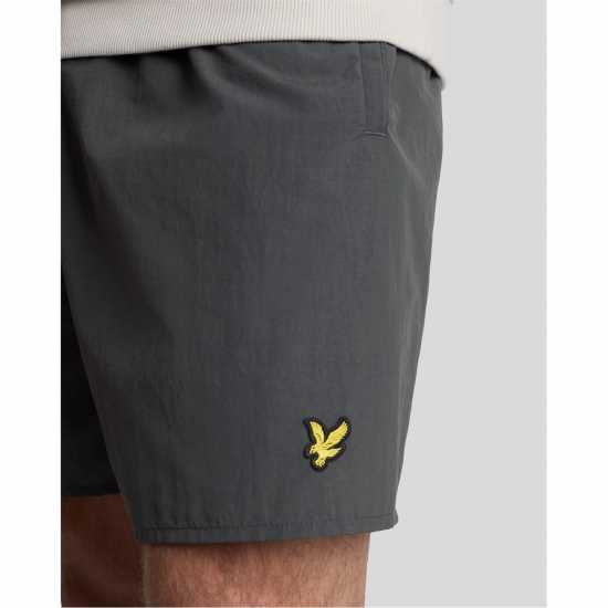 Lyle And Scott Men's Plain Swim Shorts Гънметал 