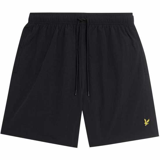 Lyle And Scott Men's Plain Swim Shorts Черно небесно Z865 