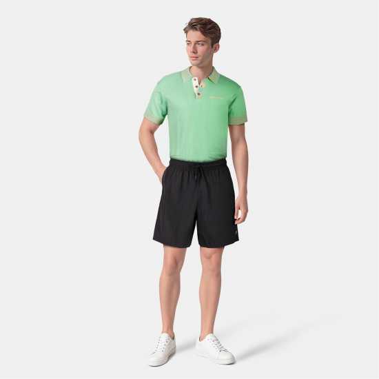 Lyle And Scott Men's Plain Swim Shorts Черно небесно Z865 