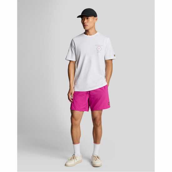 Lyle And Scott Men's Plain Swim Shorts Фуксия 