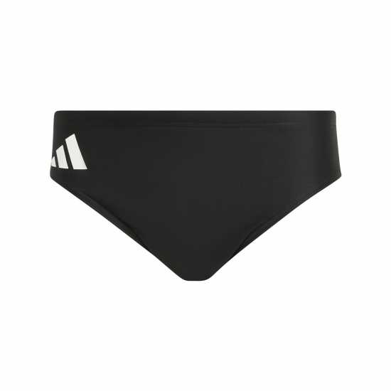 Adidas Solid Trunk Swimming Mens Black/White Мъжки плувни шорти и клинове