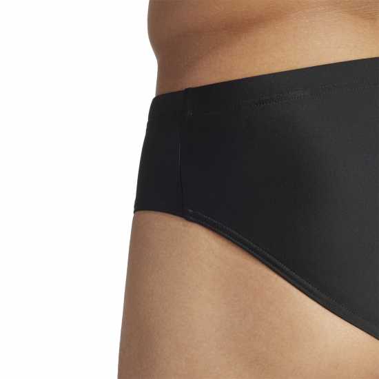 Adidas Solid Trunk Swimming Mens Black/White Мъжки плувни шорти и клинове