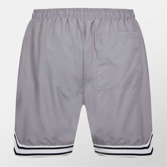 Brave Soul Short With Stripe  