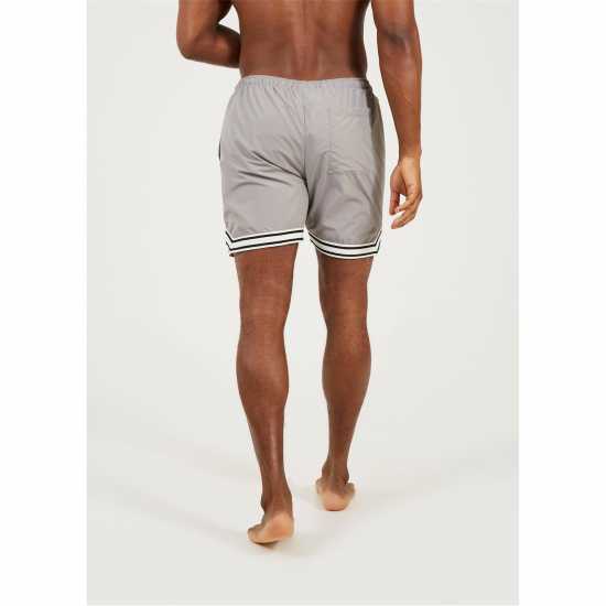 Brave Soul Short With Stripe  