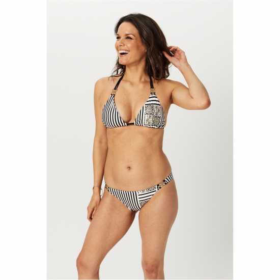 Biba Kayla Bikini Briefs Logo Stripe Бикини танкини шорти