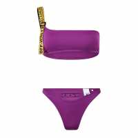 Дамски бански Off White Logo Band Asymmetric Bikini Off White Logo Band Asymmetric Bikini Дамски бански