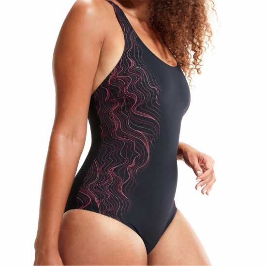Speedo Calypso Printed Swimsuit  Дамски бански