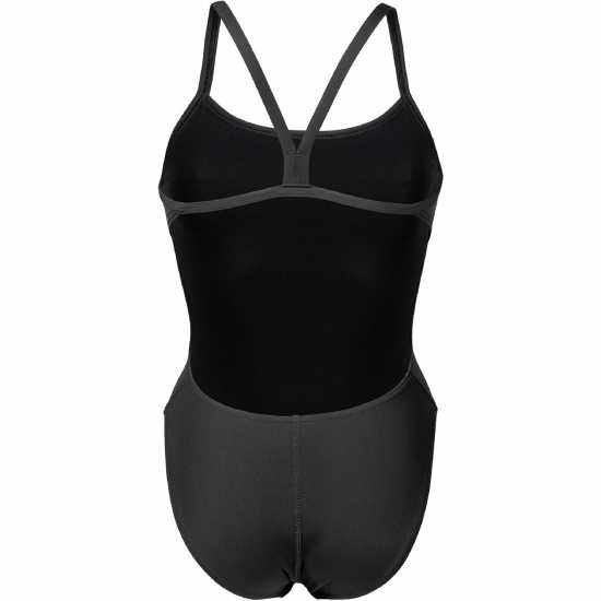 Arena Solid Team Challenge Swimsuit Black/White 