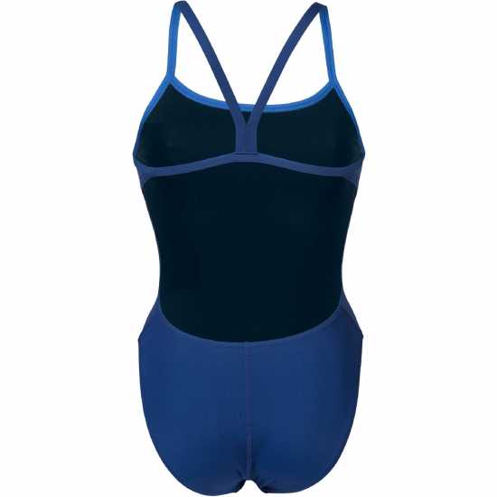 Arena Solid Team Challenge Swimsuit Navy/White 