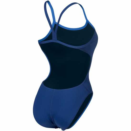 Arena Solid Team Challenge Swimsuit Navy/White 