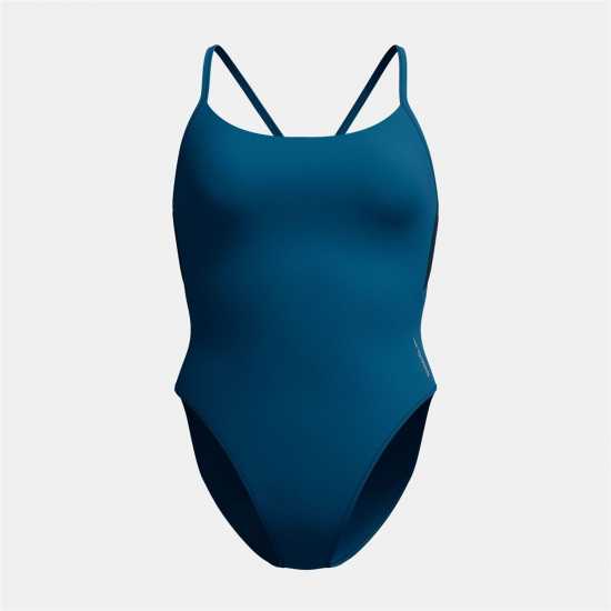 Speedo Women's 1 Piece Colourblock Racer Swimming Costume  