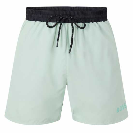 Hugo Boss Boss Men's Sailfish Swim Shorts Green 335 Hugo Boss Boss Men's Sailfish Swim Shorts Green 335
