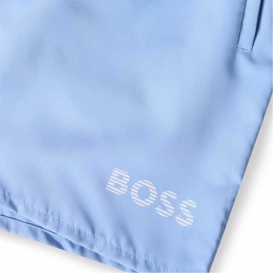 Boss Men's Sailfish Swim Shorts Light Blue 451 Hugo Boss Boss Men's Sailfish Swim Shorts Light Blue 451