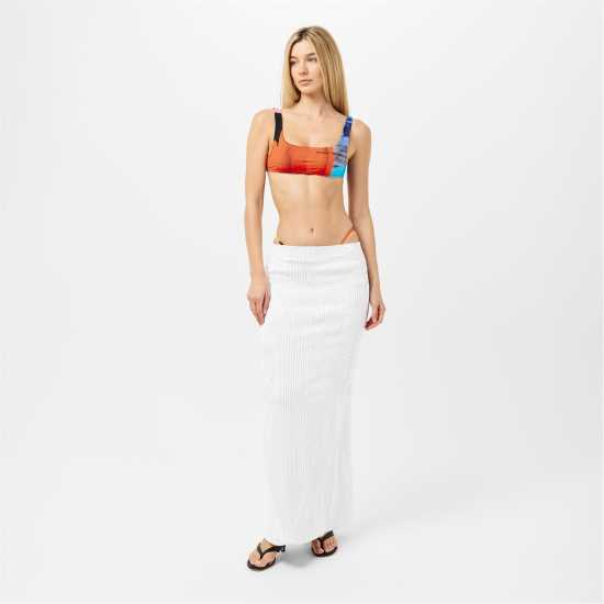 Дамски бански Off White Beachwear Graphic Print Bikini Off White Beachwear Graphic Print Bikini Дамски бански