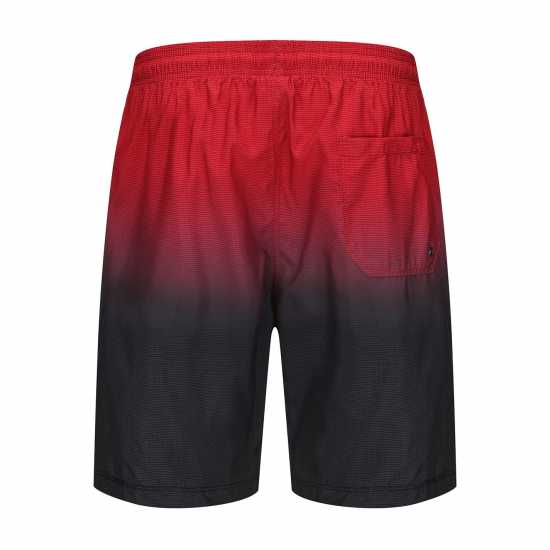 Hot Tuna Fade Swim Short Sn99 Червено Мъжки плувни шорти и клинове
