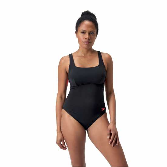 Дамски бански Speedo Flexband Suit Ld53 Speedo Flexband Suit Ld53 Дамски бански