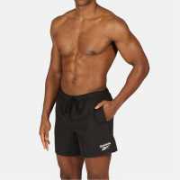 Reebok Мъжки Плувни Шорти Yale Swim Shorts Mens Черно Мъжки къси панталони