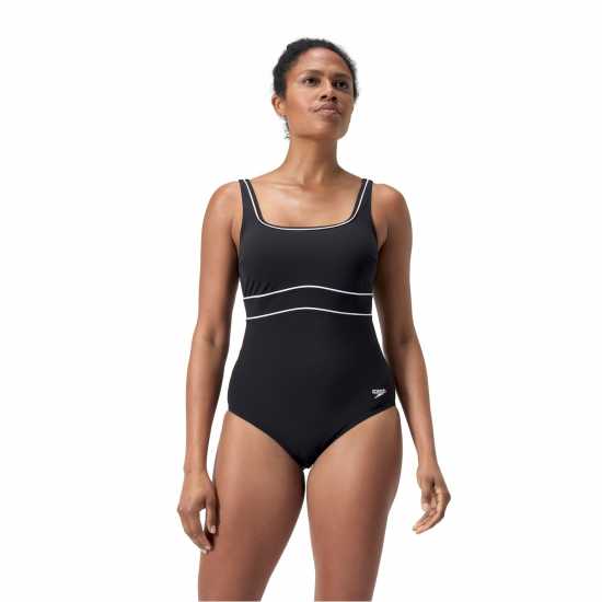 Speedo Shaping Contour Eclipse Swimsuit Womens  Дамски бански