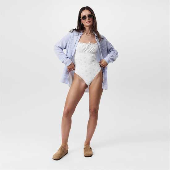 Бикини танкини шорти Jack Wills Broderie Ssuit Ld52 Jack Wills Broderie Ssuit Ld52 Бикини танкини шорти