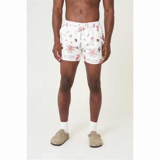 Native Youth Print Swim Shorts  