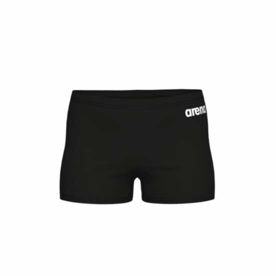 Arena Solid Team Swim Shorts Black/White Arena Solid Team Swim Shorts Black/White