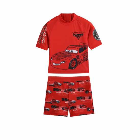 Детски бански и бикини Character 2 Piece Swim Set Junior Cars Character 2 Piece Swim Set Junior Cars Детски бански и бикини