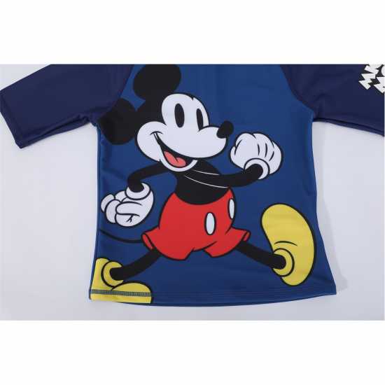 Детски бански и бикини Character 2 Piece Swimsuit Set Juniors Мики Character 2 Piece Swimsuit Set Juniors Мики Детски бански и бикини