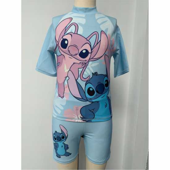 Детски бански и бикини Character 2 Piece Swimsuit Set Juniors Стич Character 2 Piece Swimsuit Set Juniors Стич Детски бански и бикини