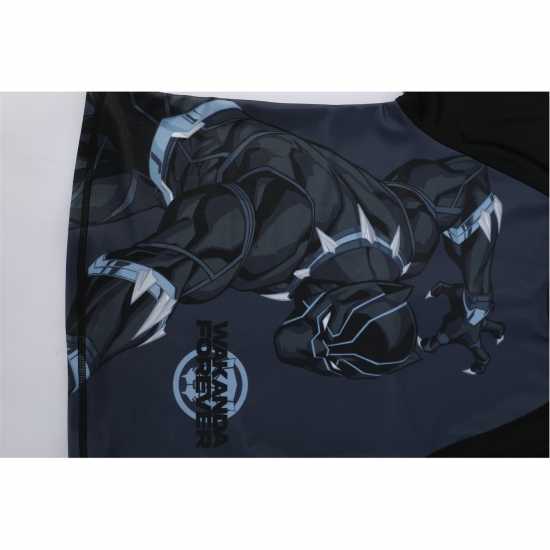 Character 2 Piece Swimsuit Set Juniors Черна пантера Детски бански и бикини