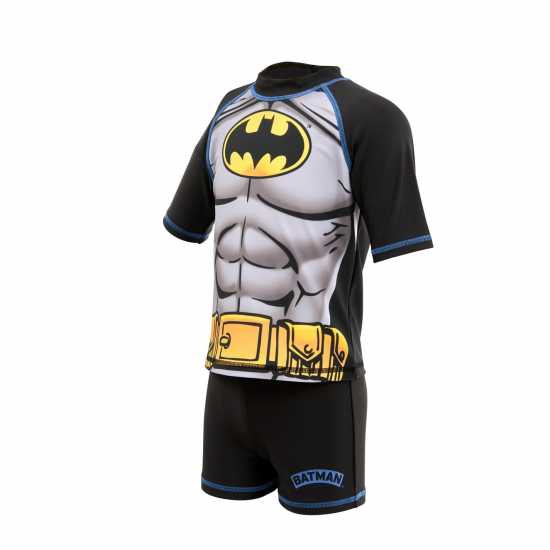 Детски бански и бикини Character 2 Piece Swimsuit Set Juniors Бетмен Character 2 Piece Swimsuit Set Juniors Бетмен Детски бански и бикини