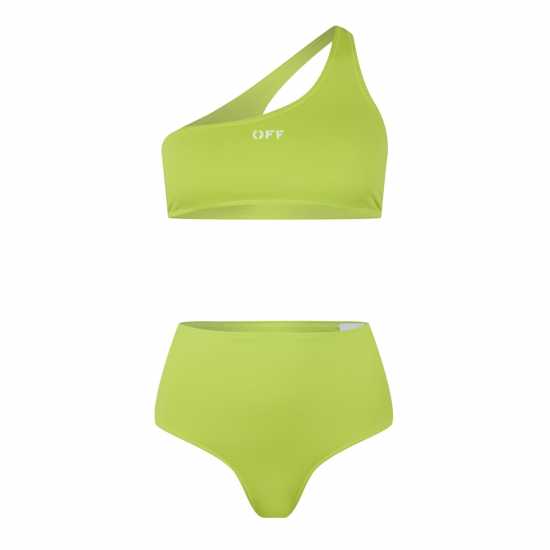 Off White 2-Piece Logo Bikini Set  Дамски бански