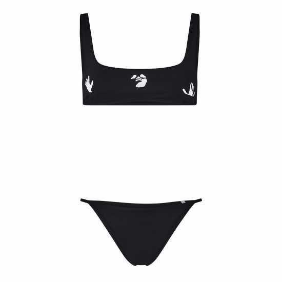 Дамски бански Off White Logo Bikini Set Off White Logo Bikini Set Дамски бански