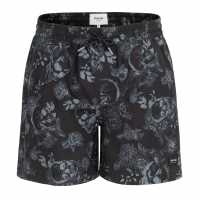 Firetrap Aop Swim Shorts Sn53 Черно 