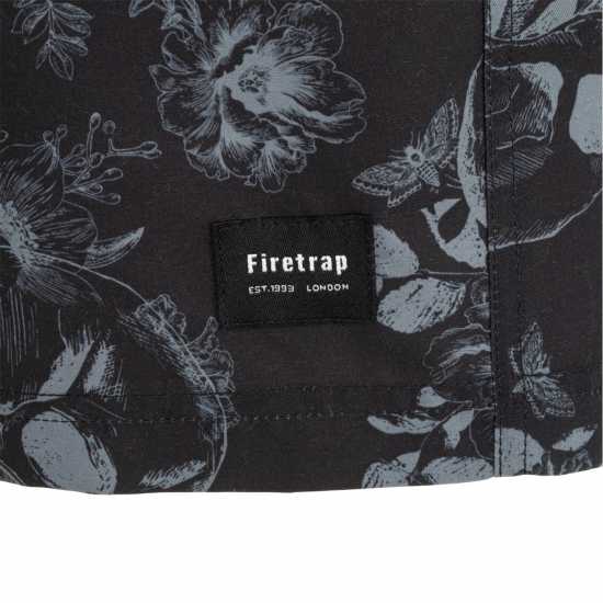 Firetrap Aop Swim Shorts Sn53 Черно Firetrap Aop Swim Shorts Sn53 Черно
