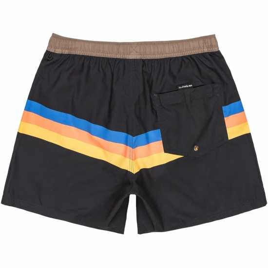Мъжки плувни шорти и клинове Quiksilver Ed Volley Sht Sn53 Черна лента Quiksilver Ed Volley Sht Sn53 Черна лента Мъжки плувни шорти и клинове