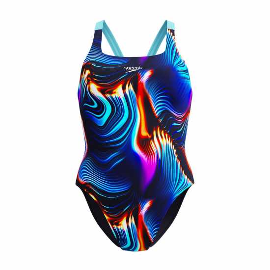 Дамски бански Speedo Ao Print Lb Ld51 Speedo Ao Print Lb Ld51 Дамски бански